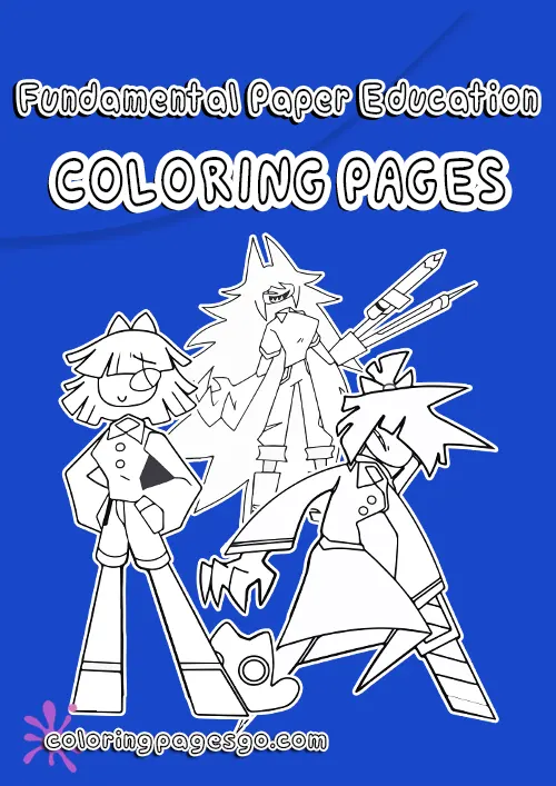 Fundamental Paper Education coloring pages printable