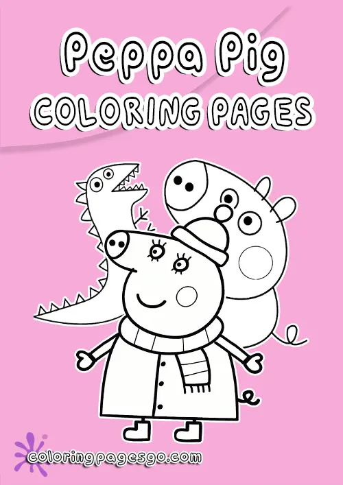 Peppa Pig coloring pages printable