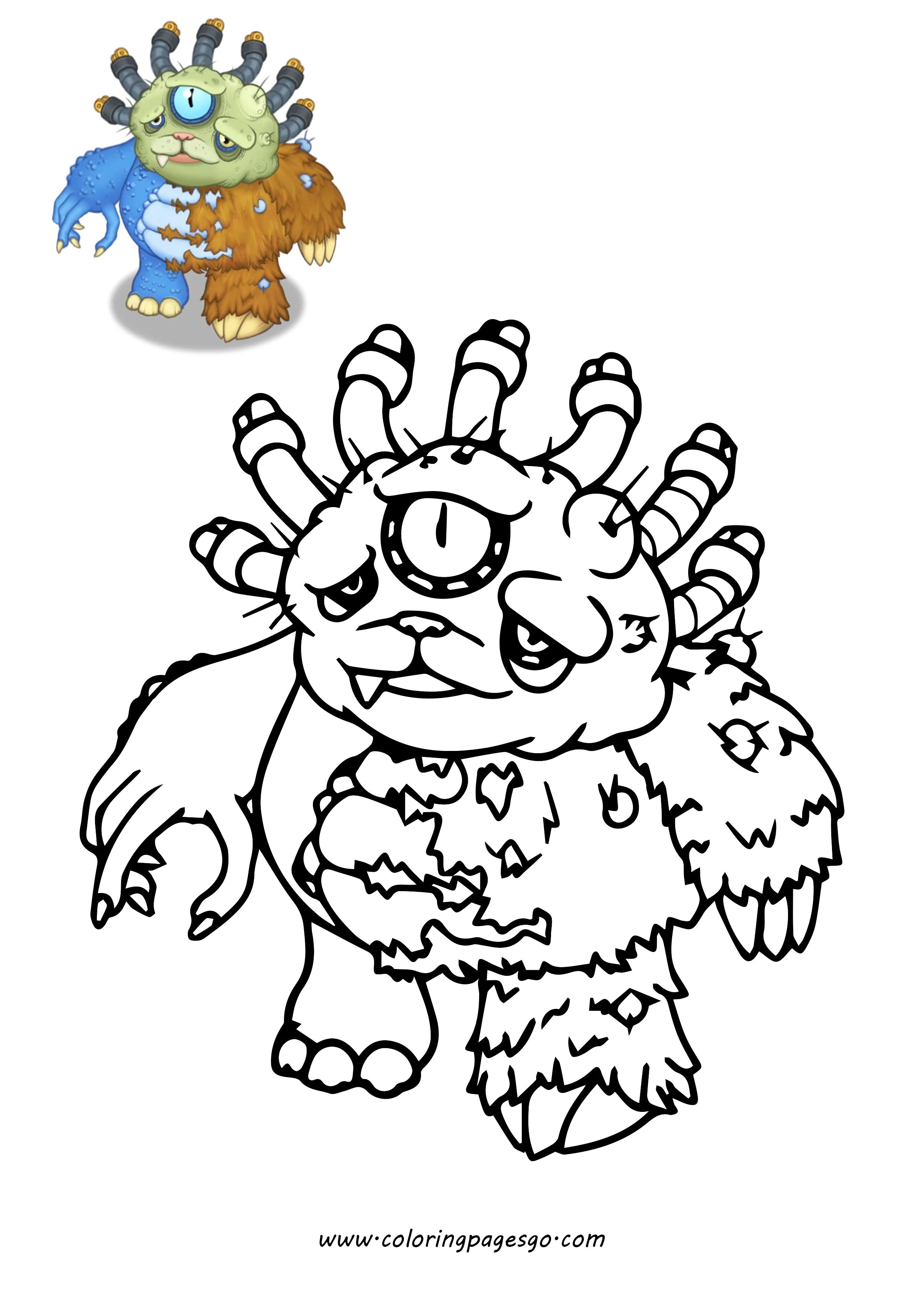 NITEBEAR from MY SINGING MONSTERS