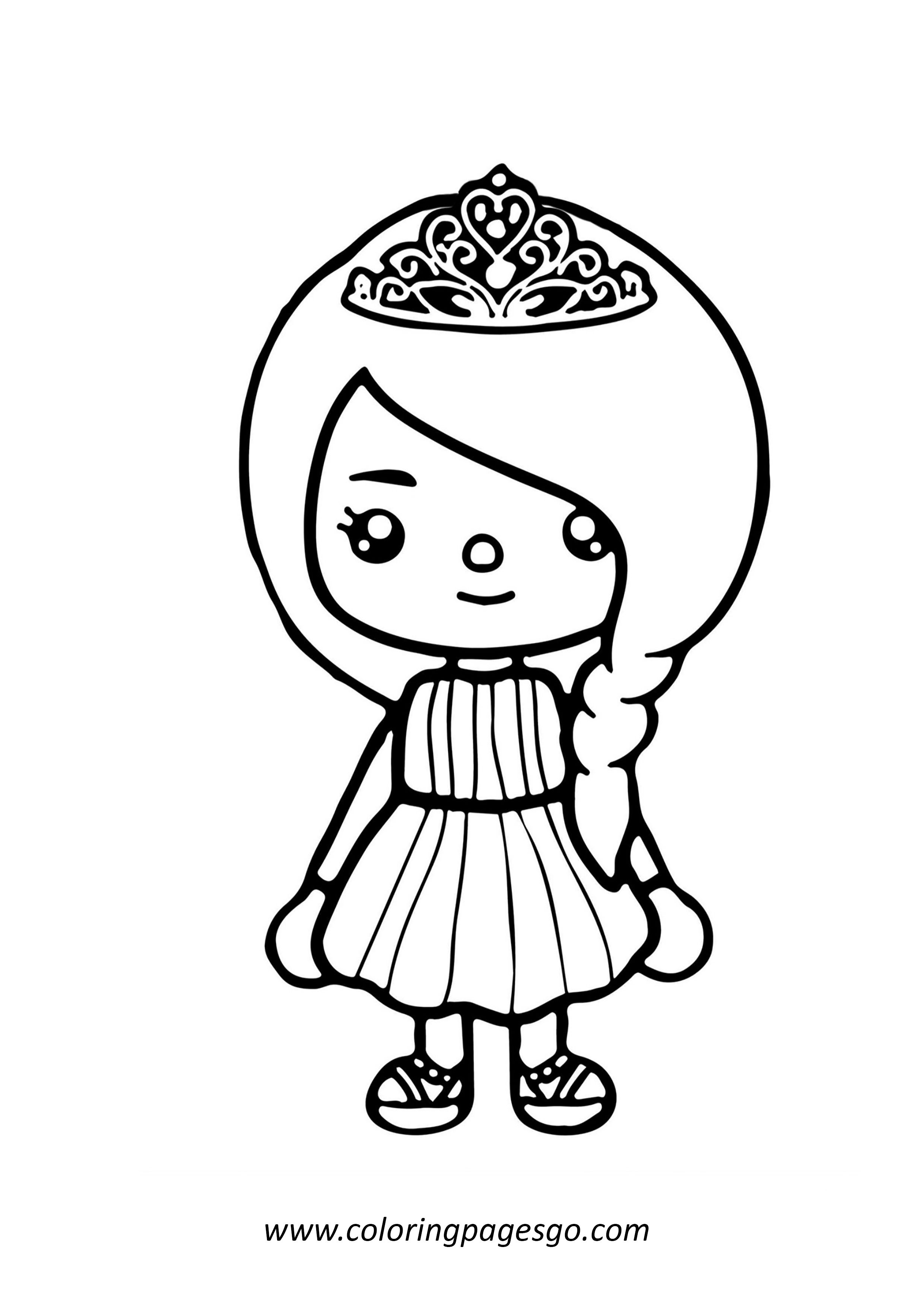 Cute Princess Toca Boca