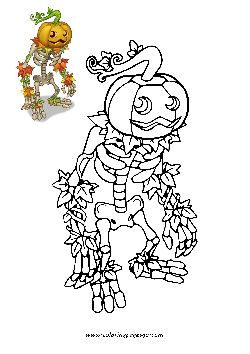 Punkleton From My Singing Monsters coloring page