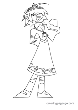 Fundamental Paper Education Alice coloring page