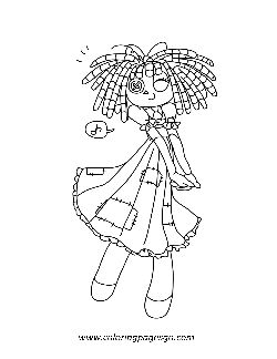 Shy Ragatha The Amazing Digital Circus coloring page