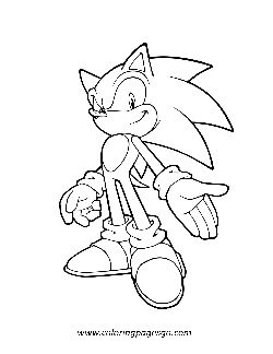 Friendly Sonic The Hedgehog