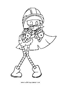 Doll Murder Drones coloring page