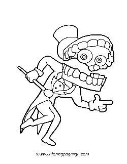 Dancing Caine The Amazing Digital Circus coloring page